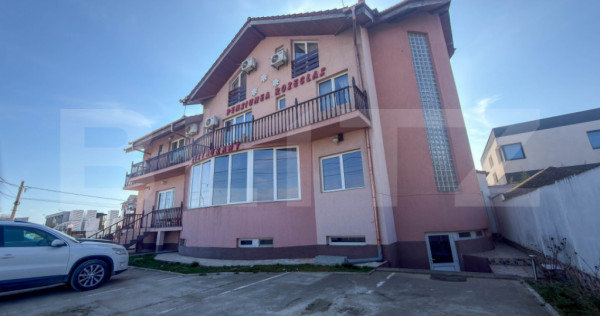 Pensiune 3 stele, 60 locuri si restaurant utilat, 1030 mp, z