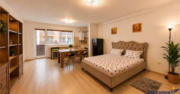 Garsoniera tip studio, cu balcon si loc de parcare, Sanpetru