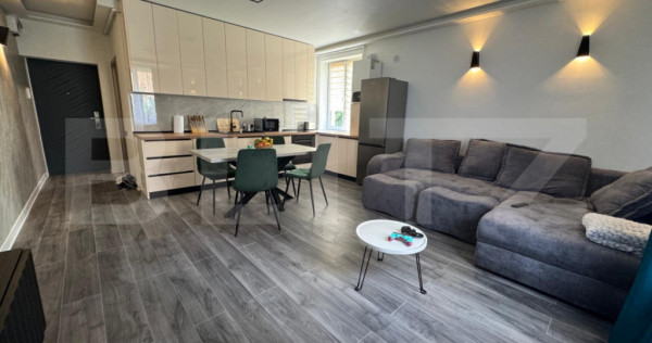Apartament 2 camere, 49 mp, open space, mobilat si utilat, z