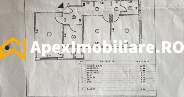 Apartament 3 camere de vanzare Chisinau București | ApexImo