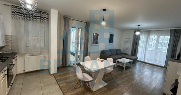 Apartament 2 camere in Top City Coresi 56mp si loc parcar...