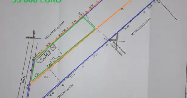 V&acirc;nd proprietate &icirc;n sat Brătești, com. Șirna, jud. Prahova