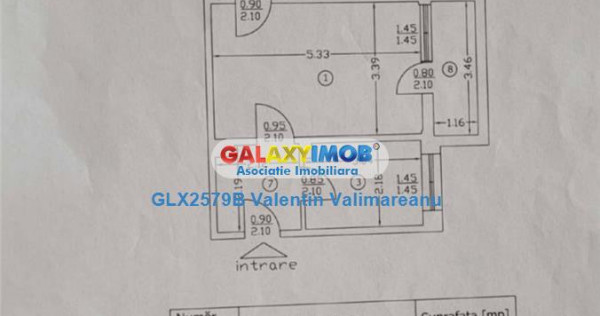 Apartament 2 Camere 1 Decembrie 1918 COD 261