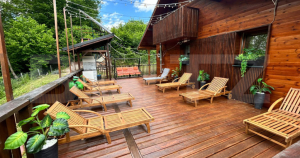Cabana LUX Geamana/Codlea, casa autonoma energetic