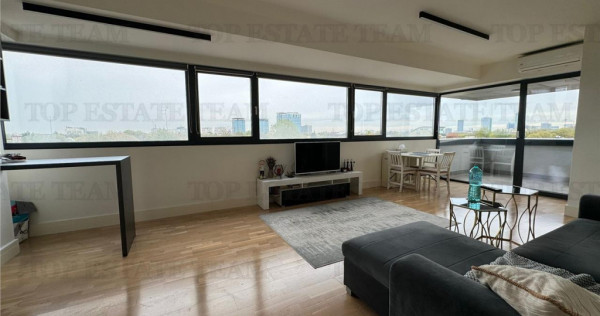 Apartament Barbu Vacarescu, cu terasa si vedere Cartierul Fl