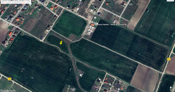 Teren intravilan Magurele 24.581 mp - front 82 m Str Magn...