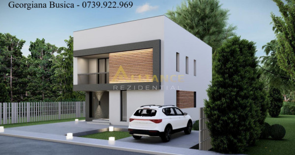 Vila individuala P 1E || 4 camere 3 bai || 355mp teren