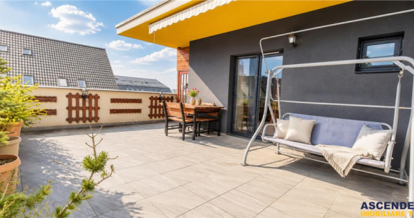 Apartament deosebit in zona Coresi, terasa mare, parcare, bo