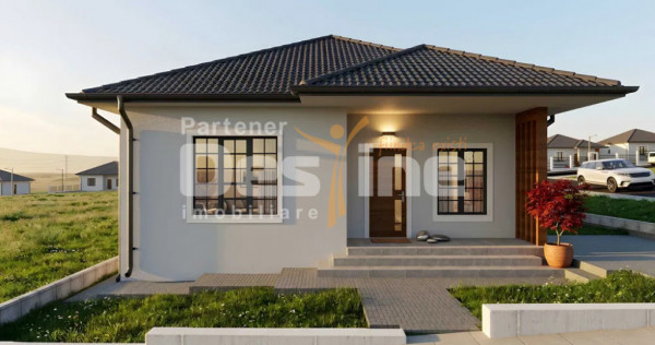 Casă moderna la cheie, comunitate privata, zonă centrală