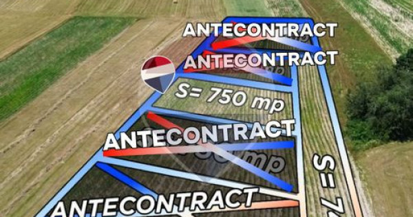 De v&acirc;nzare, parcele de teren in Coltau