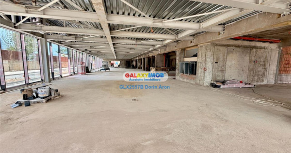 Spatiu comercial de inchiriat Colentina-Obor, 1193 mp, vitri