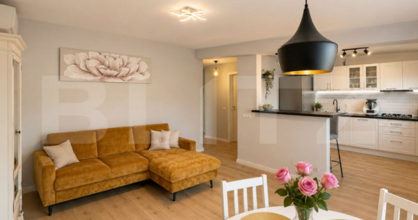 Apartament de v&acirc;nzare cu 3 camere, 73 mp, parcăre, 2 bai,