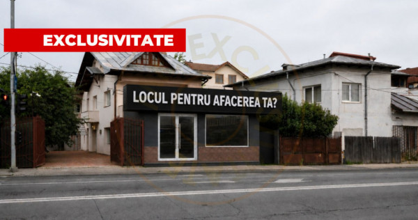 Spatiu Comercial Stradal + 150 mp Productie | Vad Excelent |
