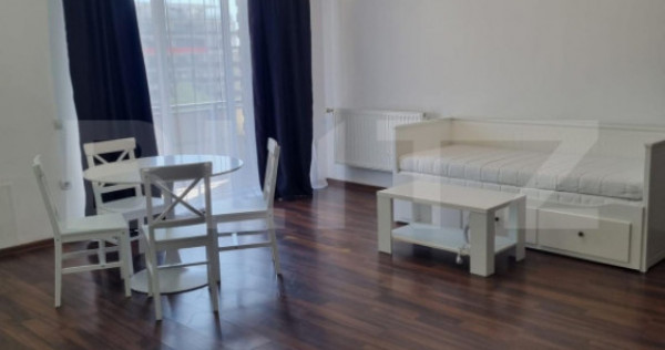 Apartament 1 camera, 40 mp, balcon 10 mp, Buna ziua