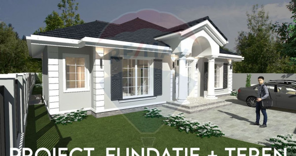 FUNDATIE / PROIECT Pentru casă nouă cu 4 camere | Mocir...