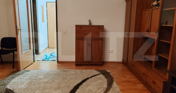 Apartament o cameră, 36 mp, 2 balcoane, zona FSEGA - Gheorg