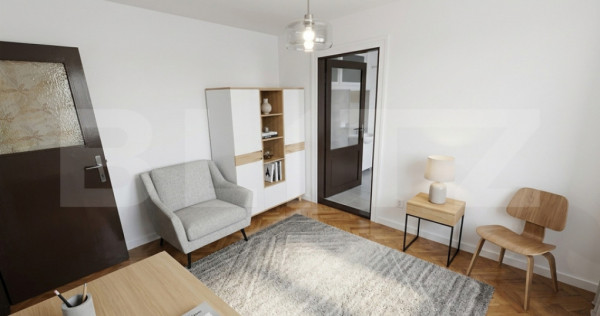 Apartament cu 2 camere, 29 mp, etaj intermediar, zona blv. D