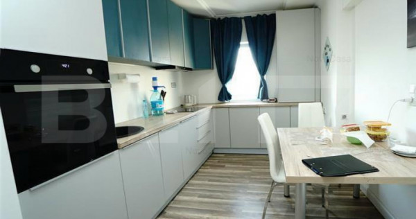 Apartament 4 camere deco, 2 bai, 82 mp, lift nou, parcare pr