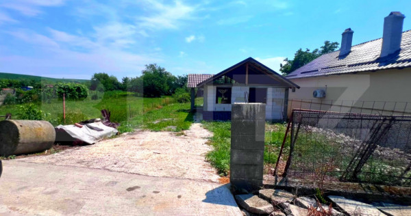 Casă la roșu &ndash; 78 mp utili, teren 425 mp &ndash; sat Cricău