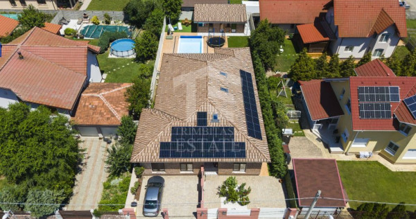 Casa pe parter premium cu piscina in Chisoda independenta...