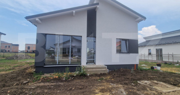 Casa cu toate utilitatiile, 4 camere, 2 bai, 470 m teren - S
