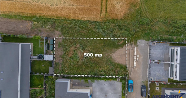 Teren 500 mp pentru casa de vis, Fs16 ml, posibilitate proie