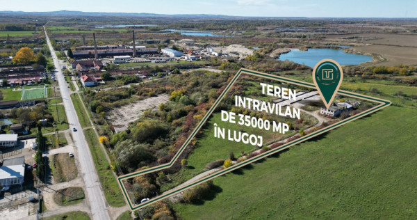 Teren strategic de 35.000 mp cu destinație industrială, re