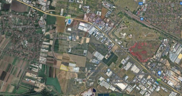 Teren intarvilan de v&acirc;nzare &icirc;n zona industrială