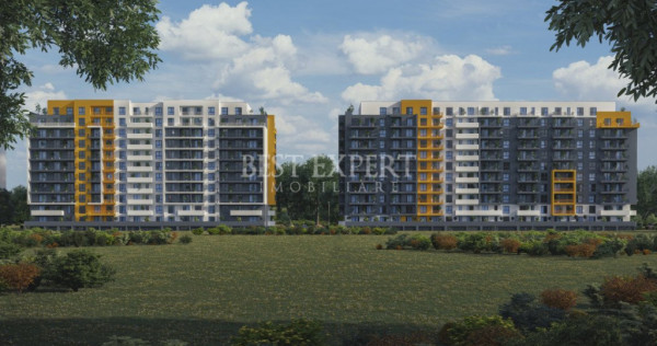 2 Camere cu Incalzire in Pardoseala |Terasă Generoasa 37 mp