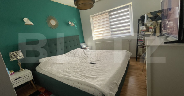 Apartament 2 camere, etaj intermediar, cu garaj | 55 mp + ba