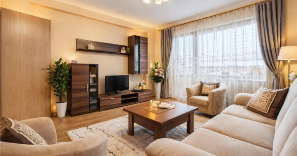 Apartament 3 camere,2 bai, decomandat, accesorizat, parcare
