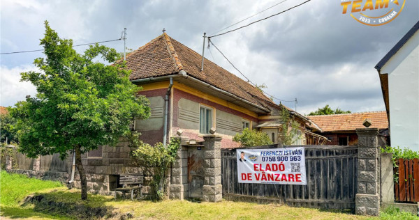Casa din caramida cu 1.087 mp teren, pozitie centrala, utili