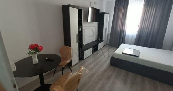 BLASCOVICI - AP. 1 CAMERA - mobilat, utilat, RENOVAT, etaj i