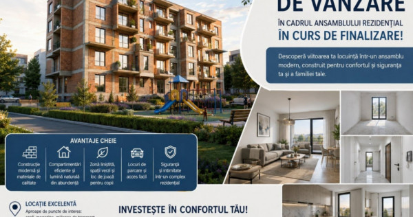 APARTAMENTE NOI DE V&Acirc;NZARE &ndash; ANSAMBLUL RESIDENCE, T&acirc;rgu-