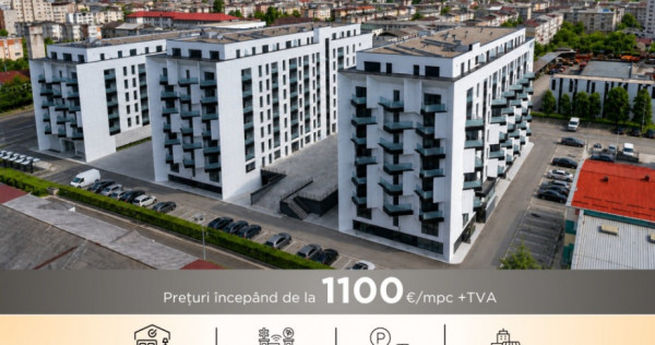 COMISION 0% - Apartamente de Tip Studio si 3Camere - Vasile Alecsandri