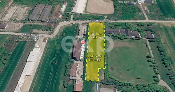 Oportunitate Investitie! Teren (4433 mp) in apropriere de Pa