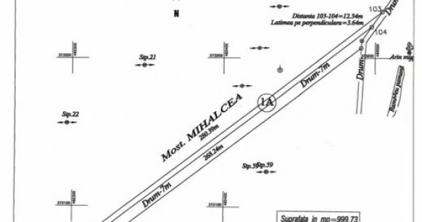 Teren extravilan 6.118 mp de v&acirc;nzare &ndash; Ștefănești