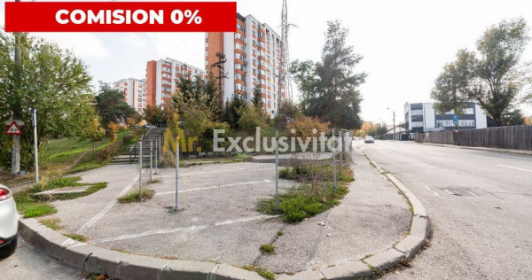 Teren stradal pe colț - Ideal afacere - front stradal mare