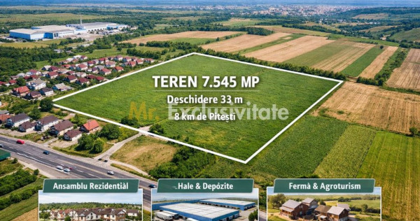 Oportunitate de investitie! Teren intravilan Maracineni 7...