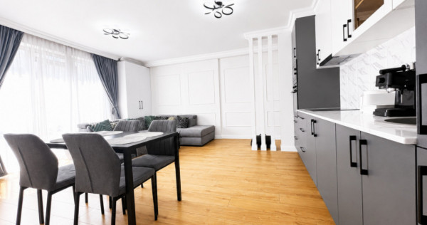 Apartament elegant cu 3 camere, etajul 1, in apropiere de AF