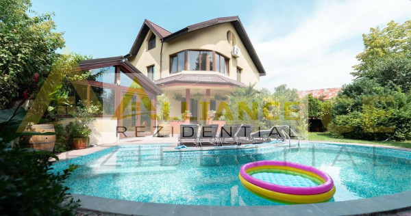 Casa Individuala - 766mp - Piscina si foisor- 7 camere 7 bai