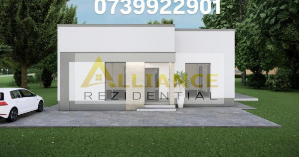 Casa Individuala - 4 camere - 2 bai - 500mp teren