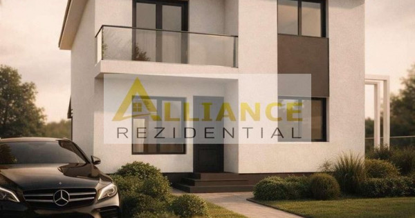 Casa Individuala - 4 camere - 2 bai - 338mp teren