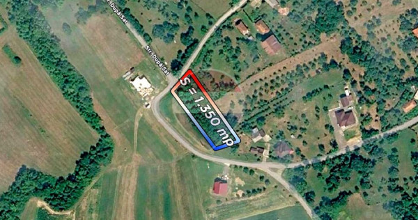 Teren constructie casa in Cernesti, pe deal