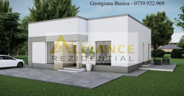 Casa individuala ||4 camere 2 bai || teren 500mp ||