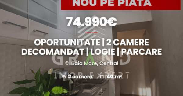 OPORTUNITATE | 2 CAMERE DECOMANDAT | LOGIE | PARCARE | B-dul