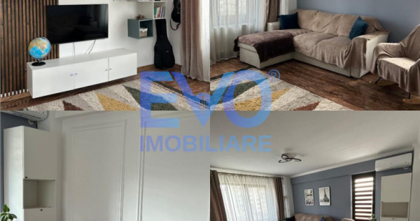 Apartament 3 camere, 70mp, 2 balcoane, loc de parcare, AC,