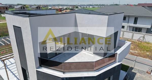 Casa moderna P+1 pe teren de 430 mp &ndash; 4 dormitoare, 3 b...