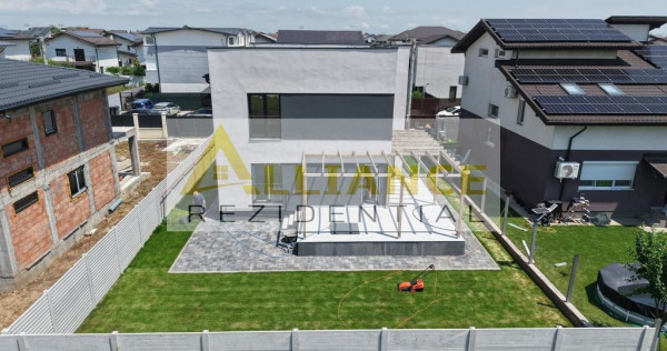 Casa moderna P+1 pe teren de 430 mp &ndash; 4 dormitoare, 3 b...