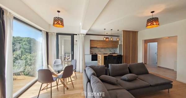 Baneasa - Stejarii | 3 camere+2 terase | 115 mp | Parcare su